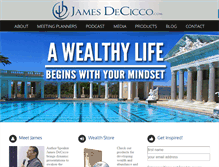 Tablet Screenshot of jimdecicco.com